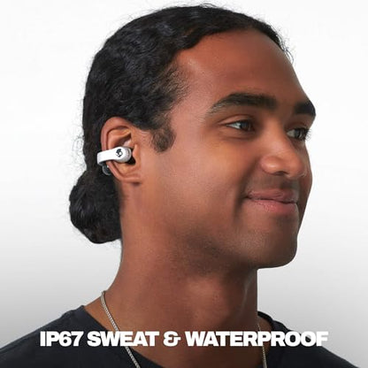 Skullcandy Push 720 Open Wireless Open-Ear Bluetooth Earbuds - Chrome - color: Chrome