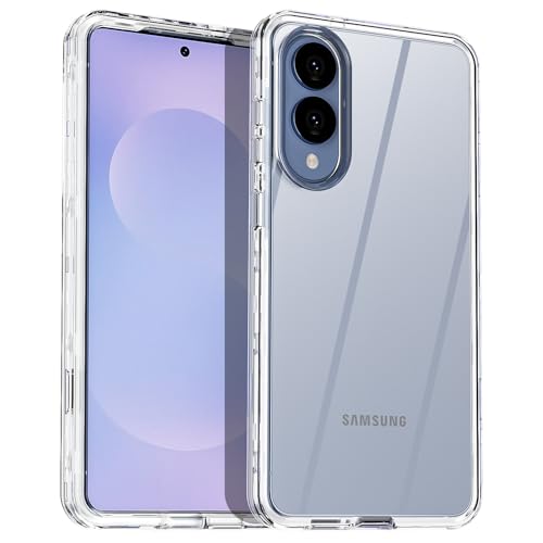 AICase for Samsung Galaxy S25 Edge Clear Case(6.7"),Heavy Duty Drop Protection Full Body Rugged Shockproof/Dust Proof 3-Layer Military Protective Tough Durable Cover for Galaxy S25 Edge 2025 - color: Clear, size: Samsung Galaxy S25 Edge