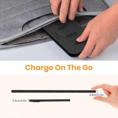 ZealSound Wireless Charging Pad for 3 Devices for iPhone 17/16/15 & Samsung