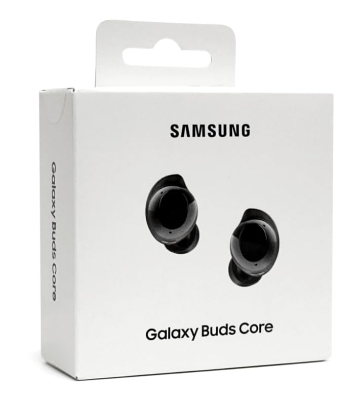 Samsung Galaxy Buds Core SM-R410 (2025) | Latin American Stock | Bluetooth 5.4 | Active Noise Cancelation | up to 35h Continuous Music Playblack - (Black) - color: Black