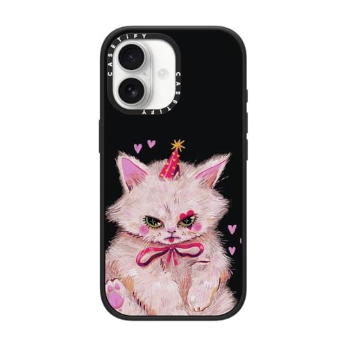 CASETiFY for iPhone 17 Case - Impact Compatible with MagSafe | 8.2 ft. 4x Military Grade Drop Protection | CLOWN KITTY | Matte Black - color: CLOWN KITTY, size: Iphone 17 (6.3")