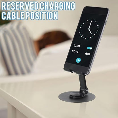 Geelin 12 Pcs Phone Stands Dual Folding Compatible with All Tablet, Grey - color: Grey