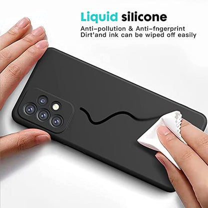 for TCL NxtPaper 70 Pro (6.90") Case, Black Shockproof Bumper Sleeves, Phone Case Drop Protection Shell Full Body Ultra-Thin Soft Silicone Cover for - [2 Pack]