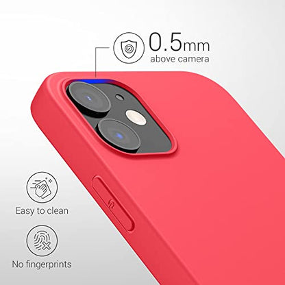 kwmobile Case Compatible with Apple iPhone 12 / iPhone 12 Pro Case - Soft Slim Protective TPU Silicone Cover - Awesome Pink - color: Awesome Pink