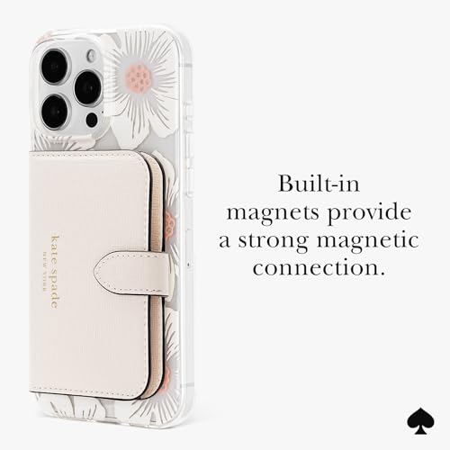 kate spade new york Morgan Magnetic Card Holder/Wallet - Cream - color: Morgan - Cream