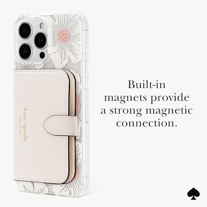 kate spade new york Morgan Magnetic Card Holder/Wallet - Cream - color: Morgan - Cream