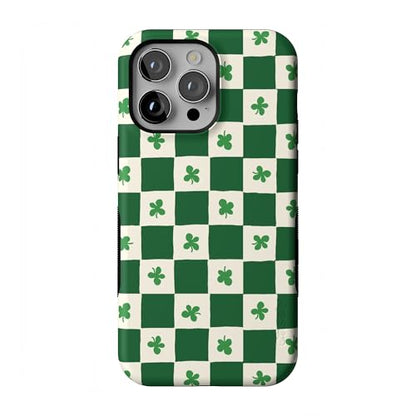 Casely iPhone 14 Pro Max Case | Lucky You | Shamrock | Bold Protective Design | Compatible with MagSafe - color: Lucky You | Shamrock