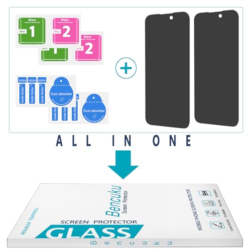 2 Pack Matte Privacy Screen Protector for iPhone 15 Pro Max - size: iPhone 15 Pro Max 6.7-Inch