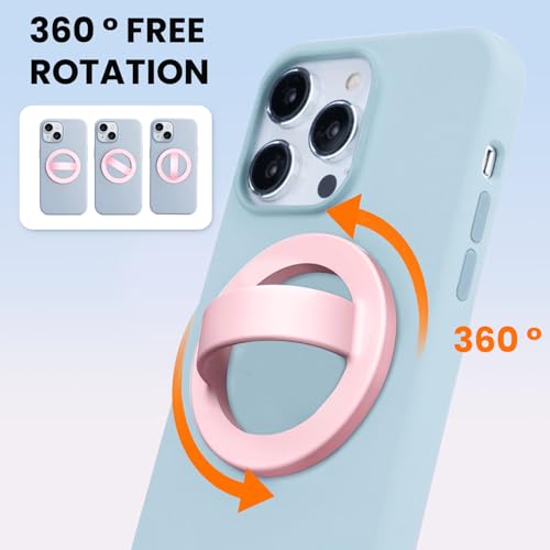 Magnetic Phone Holder, Magnetic Phone Loop,Magsafe Phone Grip - color: Lady Pink
