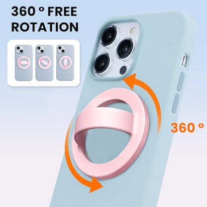 Magnetic Phone Holder, Magnetic Phone Loop,Magsafe Phone Grip - color: Lady Pink