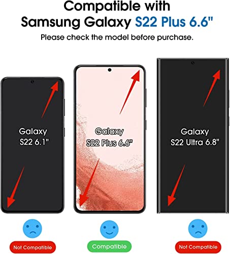 amFilm OneTouch for Samsung Galaxy S22+ Plus Screen Protector TemperedGlass - size: S22P-6.6"