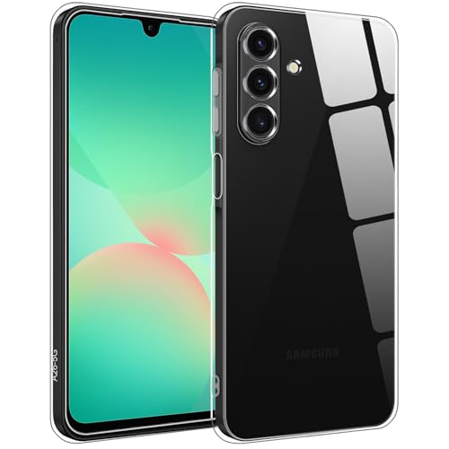 TENOC Phone Case for Samsung Galaxy A26 5G, Clear Case Shockproof Protective Bumper Slim Cover - color: Clear, size: A26