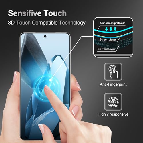 GiiYoon 3 PACK Screen Protector for OnePlus 13 Flexible TPU Film [Support Fingerprint Touch] [HD Full Coverage] [Easy Installation] [Scratch Resistant] - size: OnePlus 13