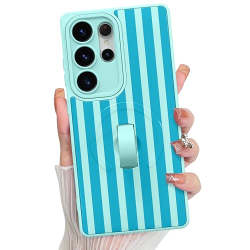 KANGHAR Compatible with Samsung Galaxy S25 Ultra Case Stripes -Blue - color: Blue-Stripes, size: Samsung Galaxy S25 Ultra