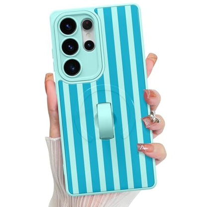 KANGHAR Compatible with Samsung Galaxy S25 Ultra Case Stripes -Blue - color: Blue-Stripes, size: Samsung Galaxy S25 Ultra