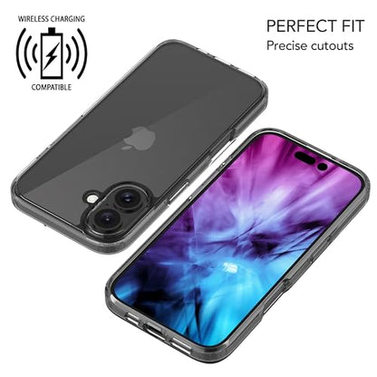 LUVVITT Clarity Clear Case for iPhone 16 Pro Max (2024) - Slim, Lightweight, Anti-Yellowing, Shock-Absorbing TPU with Raised Camera & Screen Protection - 6.9 Inch