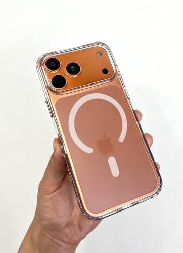 Magnetic for iPhone 17 Pro Case Clear with [Camera Control Cover] [Compatible with MagSafe] Slim & Non-Slip Frosted Hard PC Back & Soft TPU Bumper Matte Phone Cover for iPhone 17 Pro 6.3" - size: iPhone 17 Pro