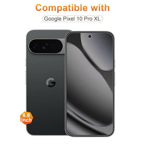2 Pack for Google Pixel 10 Pro XL Anti-Glare Matte TPU Screen Protector, Smooth and Responsive Touch Screen Protector Film for Gamming, [Support Fingerprint Unlock] [Self-Healing] [Not Glass] - size: Google Pixel 10 Pro XL