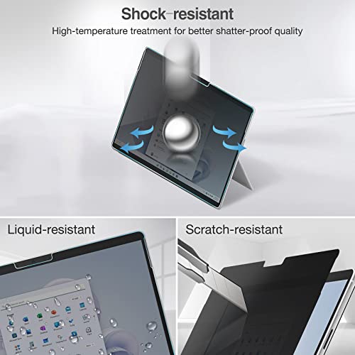 ProCase Privacy Screen Protector for 13" Surface Pro 11/10/9 - size: 13" PRO 11/10/9