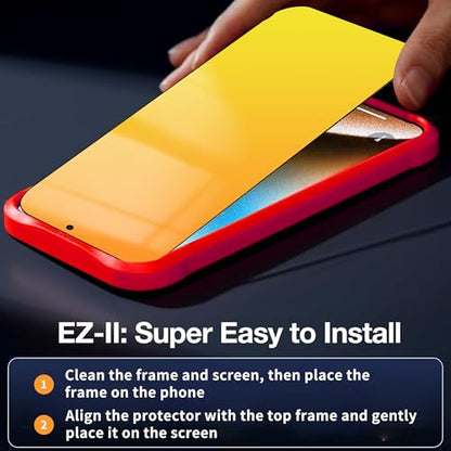 Privacy Screen Protector for iPhone 17 Pro Max 2 Pack (Gold) - color: for iPhone 17 Pro Max (Gold)