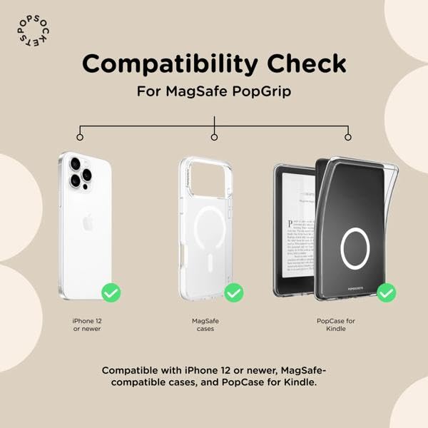 PopSockets Phone Grip for MagSafe, Magnetic Holder- Love Ya Pikachu - color: Love Ya Pikachu, style: MagSafe