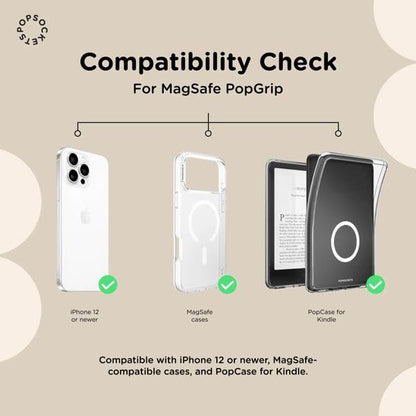 PopSockets Phone Grip for MagSafe, Magnetic Holder- Love Ya Pikachu - color: Love Ya Pikachu, style: MagSafe