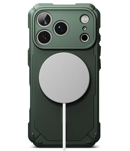 Ringke for iPhone 17 Pro Case [Rugged Gear Magnetic Dark Green] - color: Magnetic Dark Green, size: iPhone 17 Pro