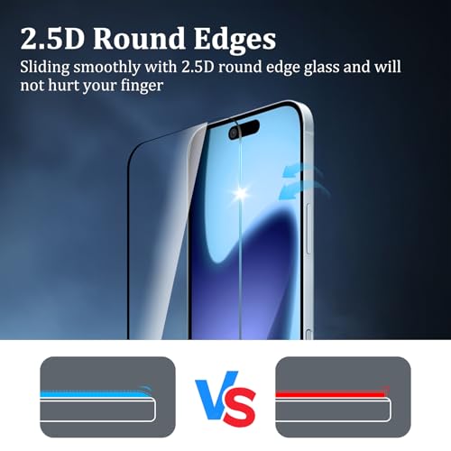 2 Pack Screen Protector for iPhone 17 Air - size: iPhone 17 Air 2PCS