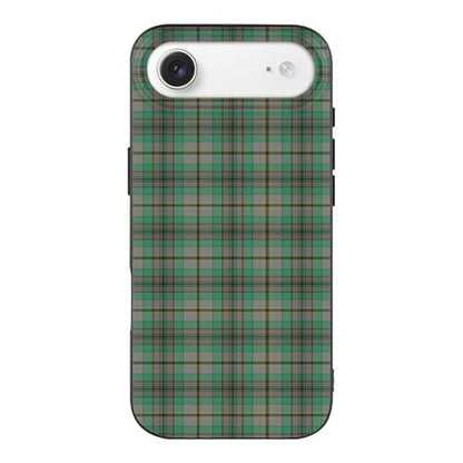 Scottish Clan Craig Tartan PlaidAnti-Yellowing Soft TPU Phone Case for iPhone 17, Shockproof and Scratch-Resistant Case - color: black-style-51
