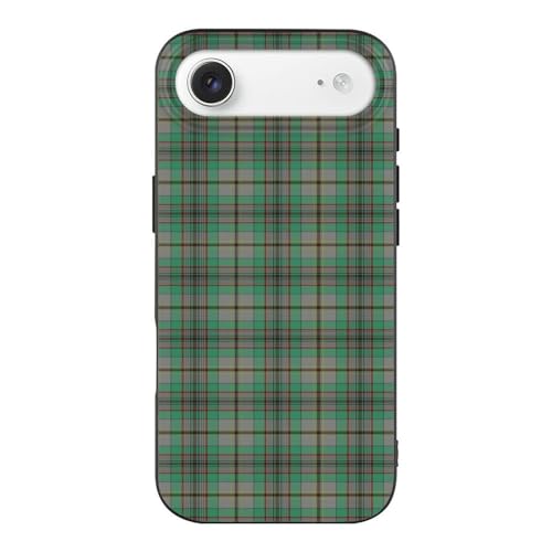 Scottish Clan Craig Tartan PlaidAnti-Yellowing Soft TPU Phone Case for iPhone 17, Shockproof and Scratch-Resistant Case - color: black-style-51