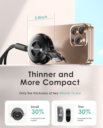 Multi Charging Cable 2 Pack Retractable Car Charger for Multiple Devices - style: 2
