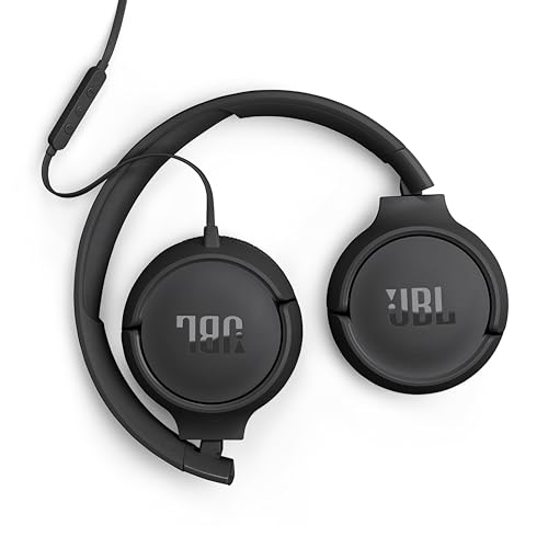 JBL Tune 520C USB-C - Wired On-Ear Headphones - Black - color: Black