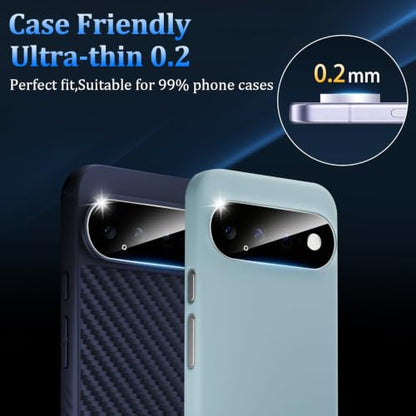 3 Pack Tempered Glass Camera Lens Protector for Google Pixel 11 - size: Google Pixel 11