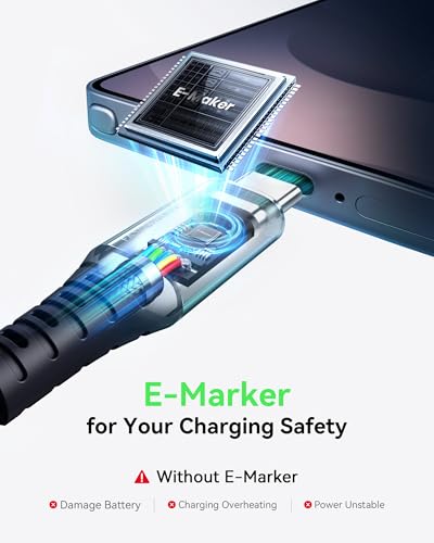 INIU USB C Cable, 2m 100W Fast Charging USB C to USB C Cable