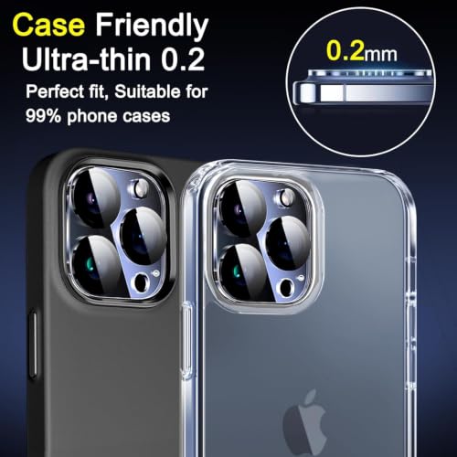 Ferilinso Camera Lens Protector for iPhone 14 Pro Max/15 Pro Max/14 15 Pro - size: 14 Pro/15 Pro-6.7 INCH