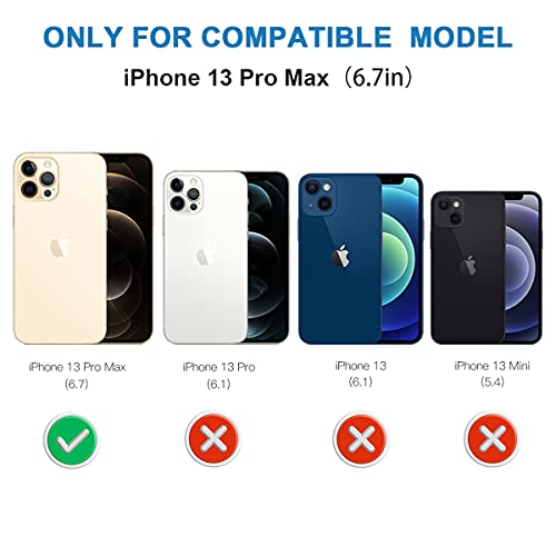 AICase Waterproof Case for iPhone 13 Pro Max (6.7") Snowproof, Dustproof and Shockproof, IP68 Certified Full Body Protection Fully Sealed Underwater Protective Cover for Apple iPhone 13 Pro Max - color: Waterproof