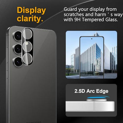 3 Pack Camera Lens Protector for Samsung Galaxy S24 Fe - size: Galaxy S24 Fe