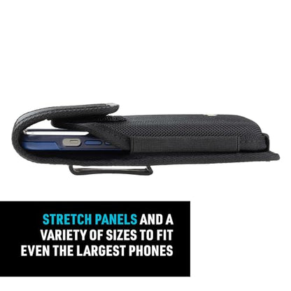 Nite Ize Clip Case Hardshell Universal Rugged Holster - Belt Clip Phone Case for Easy Access - Heavy Duty & Protective - Multi-Purpose - Durable Design - Hardshell Vertical, XXL - size: XX-Large, style: Hardshell Vertical