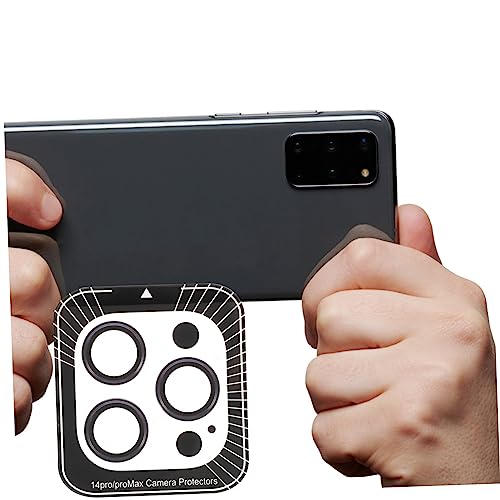 Gatuida Tempered Lens Protector Film for Pro Pro Scratch Resistant Camera Cover High Transparency Mobile Phone Accessories with Dark Purple Finish