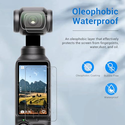 CYNOVA Screen Protector for DJI Osmo Pocket 4 / Osmo Pocket 3 Accessories