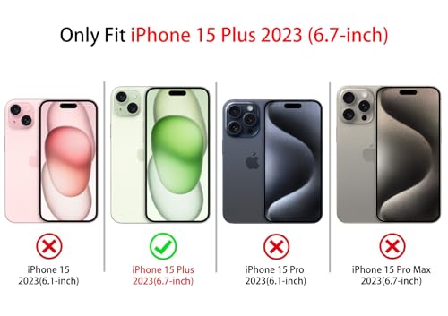 NITITOP Compatible with iPhone 15 Plus Case Clear Cute Bow Ribbon Love Heart Pattern for Women Girls Bowknot Full Camera Lens Soft TPU Slim Shockproof Protective Cover - White - color: White, size: iPhone 15 Plus