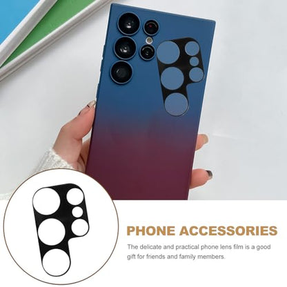 Luxshiny 4pcs Ultra Tempered Camera Lens Protector for Compatible Ultra Anti-scratch Film with High Hardness and Adhesive Easy Installation Lens Protection Cover
