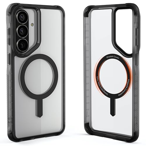 Ghostek Covert Clear Galaxy S26 Plus MagSafe Case with Magnetic Ring, Slim Thin Military Grade Shockproof Phone Cover Compatible with 2026 Samsung S26+ (6.7") (Smoke Matte) - color: Smoke Matte, size: Galaxy S26 Plus