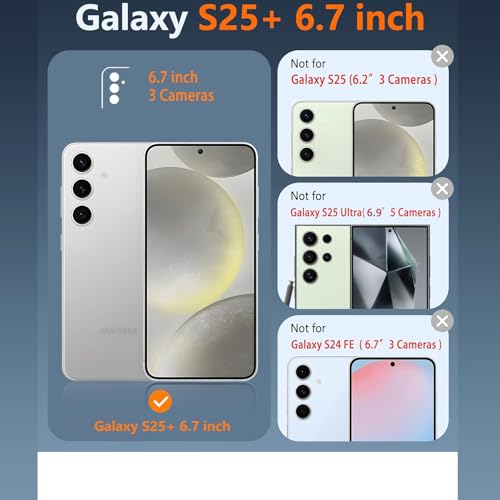 Wireless Charging Case for Galaxy S25 Plus, Upgraded 12000mAh Rechargeable Portable Charging Case Compatible with Galaxy S25 Plus 5G (6.7 inch) with Carplay Extended Battery Pack Charger Case (Black) - size: Galaxy S25 Plus -12000mAh
