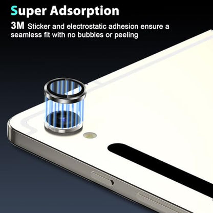 Zeking 2Pack for Galaxy Tab S9 FE/Tab S9/Tab S10 Camera Lens Protector