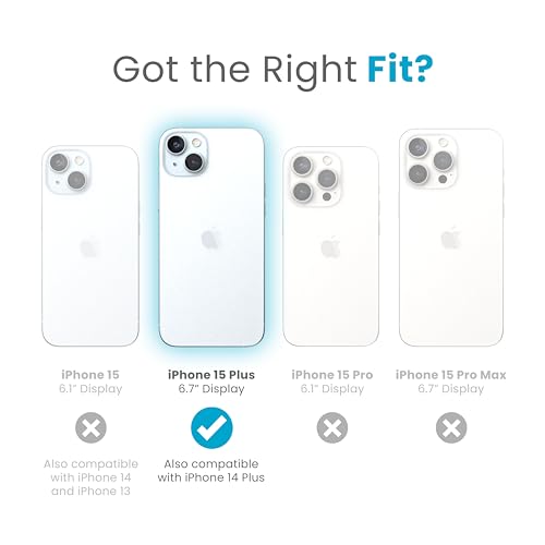 Speck Clear iPhone 14 Pro Case - Drop Protection, Scratch Resistant Dual Layer Slim Phone Case for 6.1 Inch iPhones 14 Pro - MagSafe Compatible - Anti-Yellowing - Presidio Perfect - Clear - color: Clear