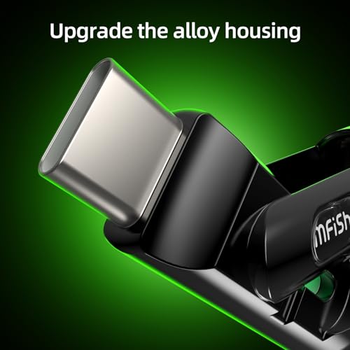 MFish USB C to USB C Cable, 240W 4 in 1 Charging Cable, Black, 6.6FT - color: Black, size: 6.6FT(Upgraded)