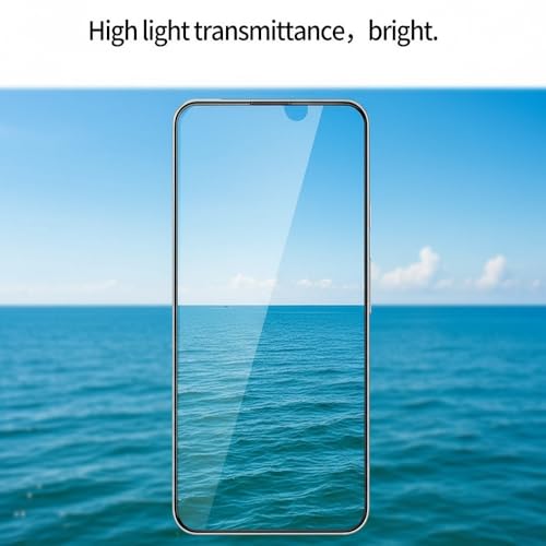 3 Pack Screen Protector for iPhone 15 / iPhone 14 Pro [6.1 Inch] Display Tempered Glass, Sensor Protection, Dynamic Island Compatible, Case Friendly