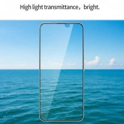3 Pack Screen Protector for iPhone 15 / iPhone 14 Pro [6.1 Inch] Display Tempered Glass, Sensor Protection, Dynamic Island Compatible, Case Friendly