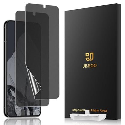 [2 Pack] Anti Glare Matte Privacy TPU Screen Protector for Google Pixel 8 Pro (Not Glass), Fingerprint Sensor Compatible, Full Adhesive Flexible Film, Easy Installation - size: Pixel 8 Pro